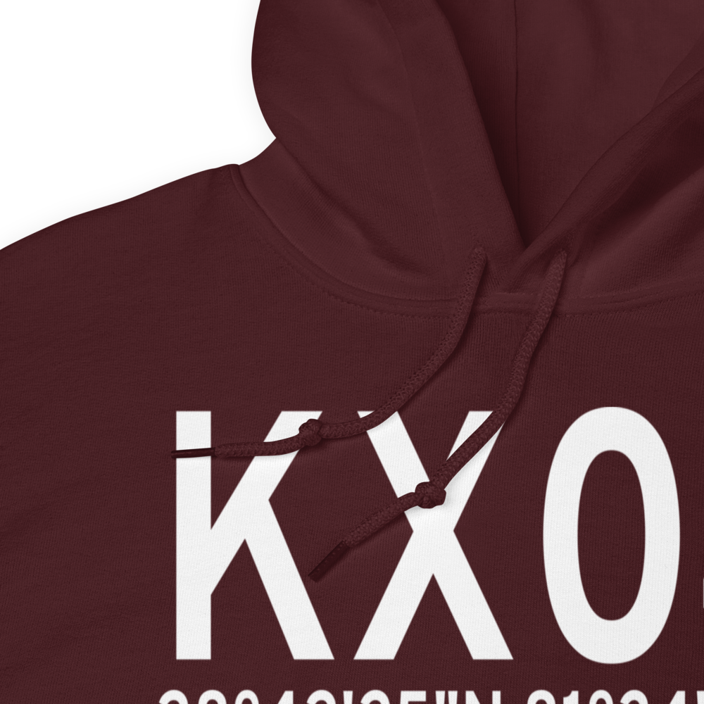 Orlando Apopka Airport (KX04) ICAO Hoodie Sweatshirt 