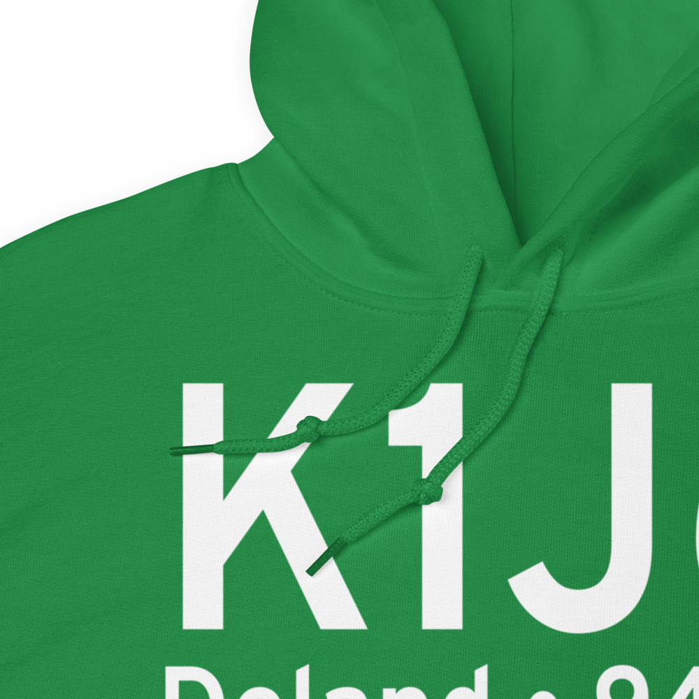 Bob Lee Flight Strip (K1J6) ICAO Hoodie Sweatshirt 