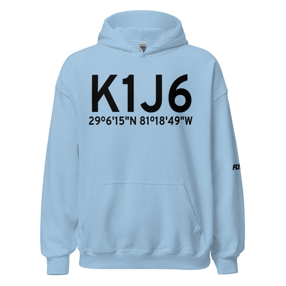 Bob Lee Flight Strip (K1J6) ICAO Hoodie Sweatshirt 