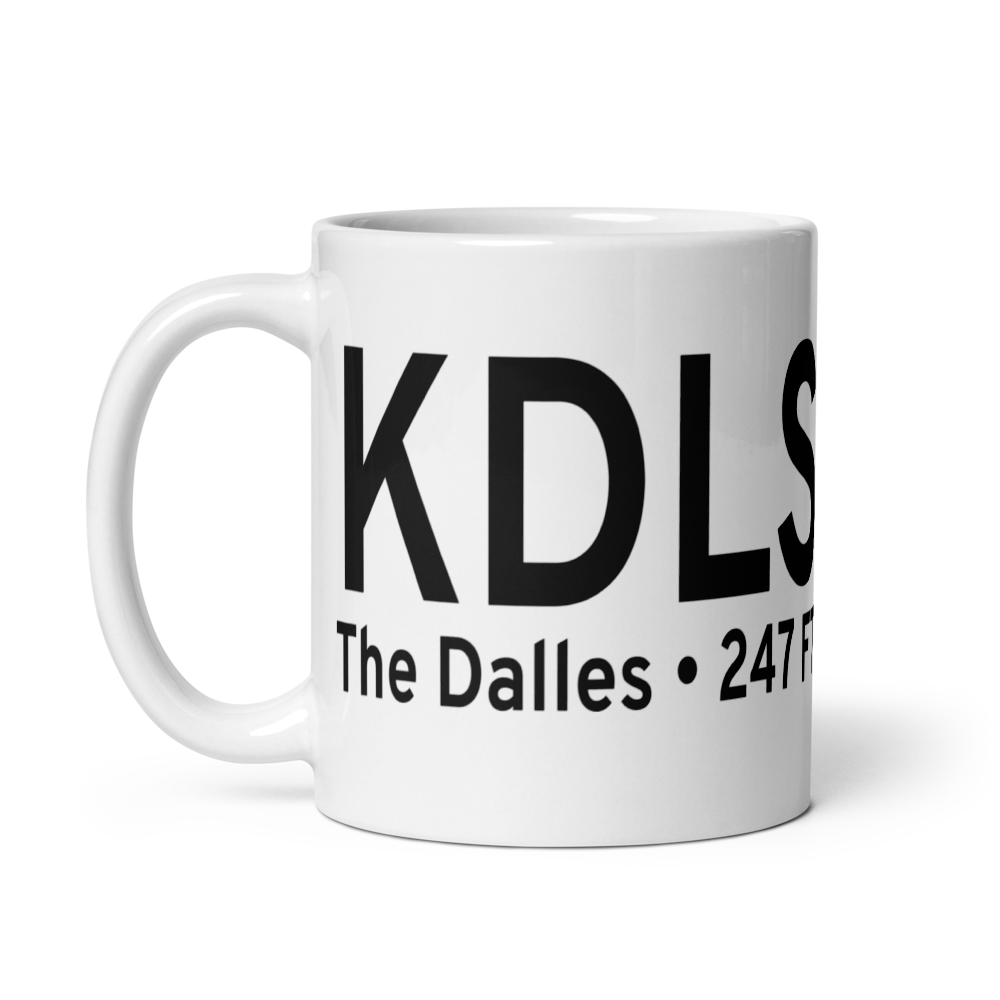 Columbia Gorge Regional the Dalles Municipal Airport (KDLS) ICAO Mug 