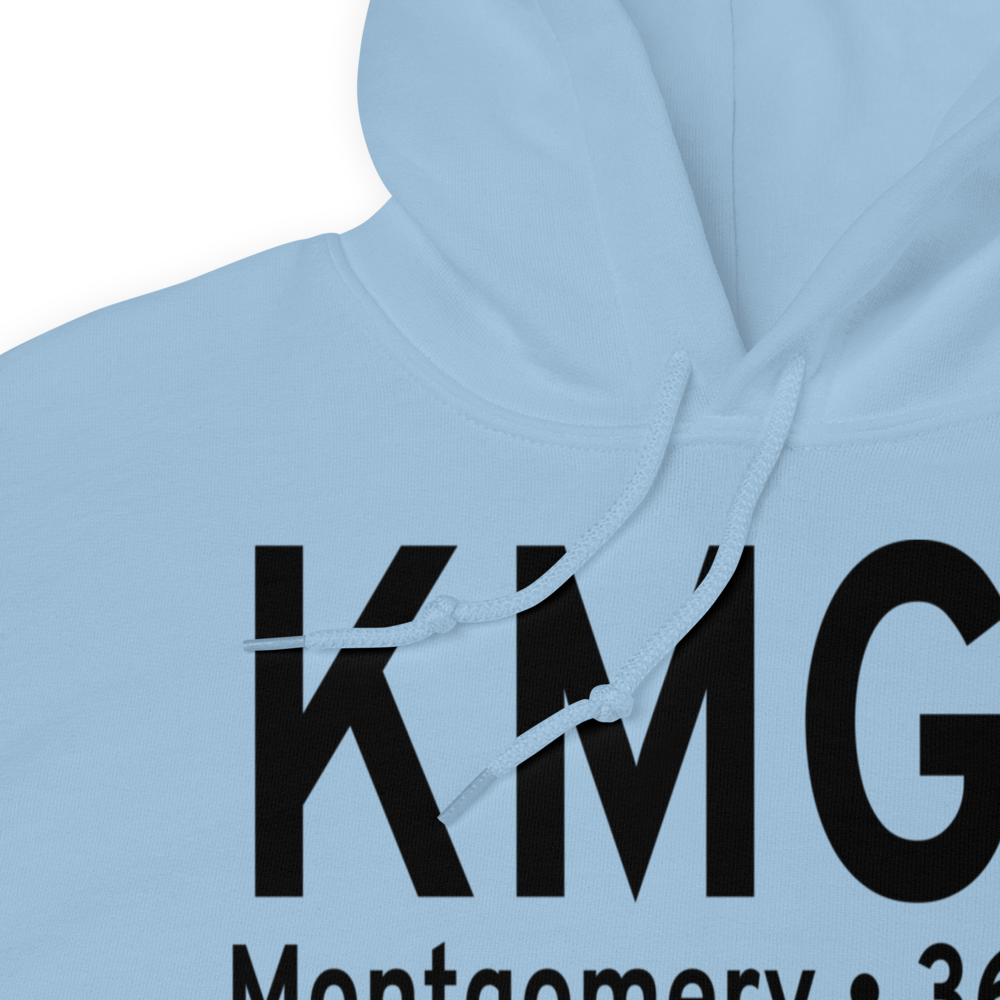 Orange County Airport (KMGJ) ICAO Hoodie Sweatshirt 