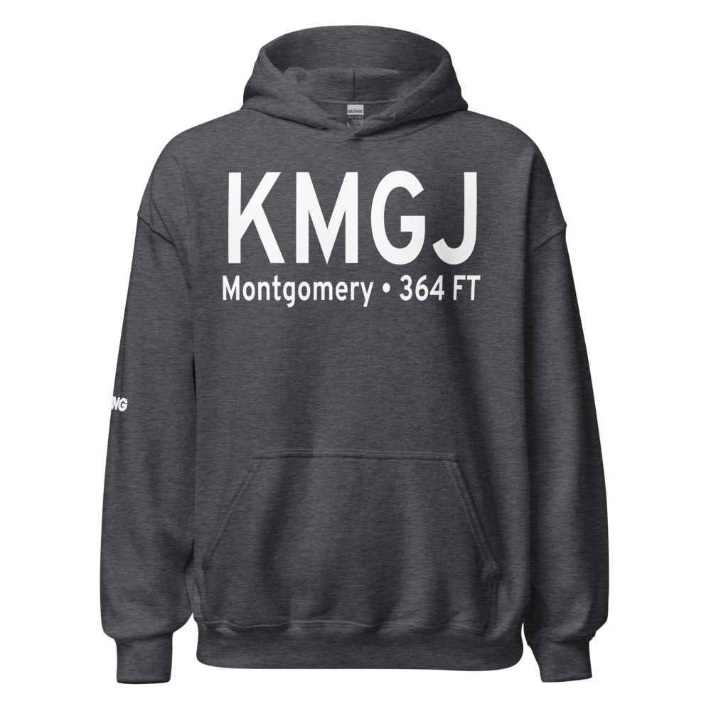 Orange County Airport (KMGJ) ICAO Hoodie Sweatshirt 