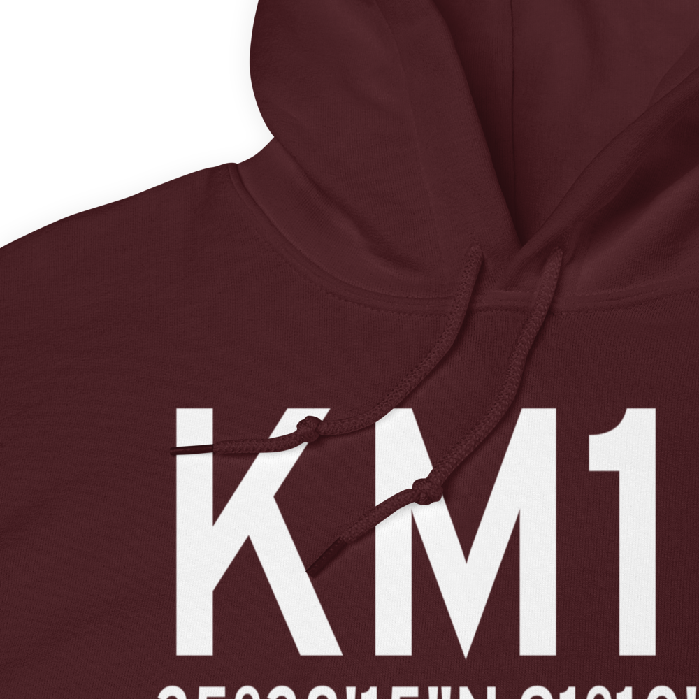 Newport Regional Airport (KM19) ICAO Hoodie Sweatshirt 