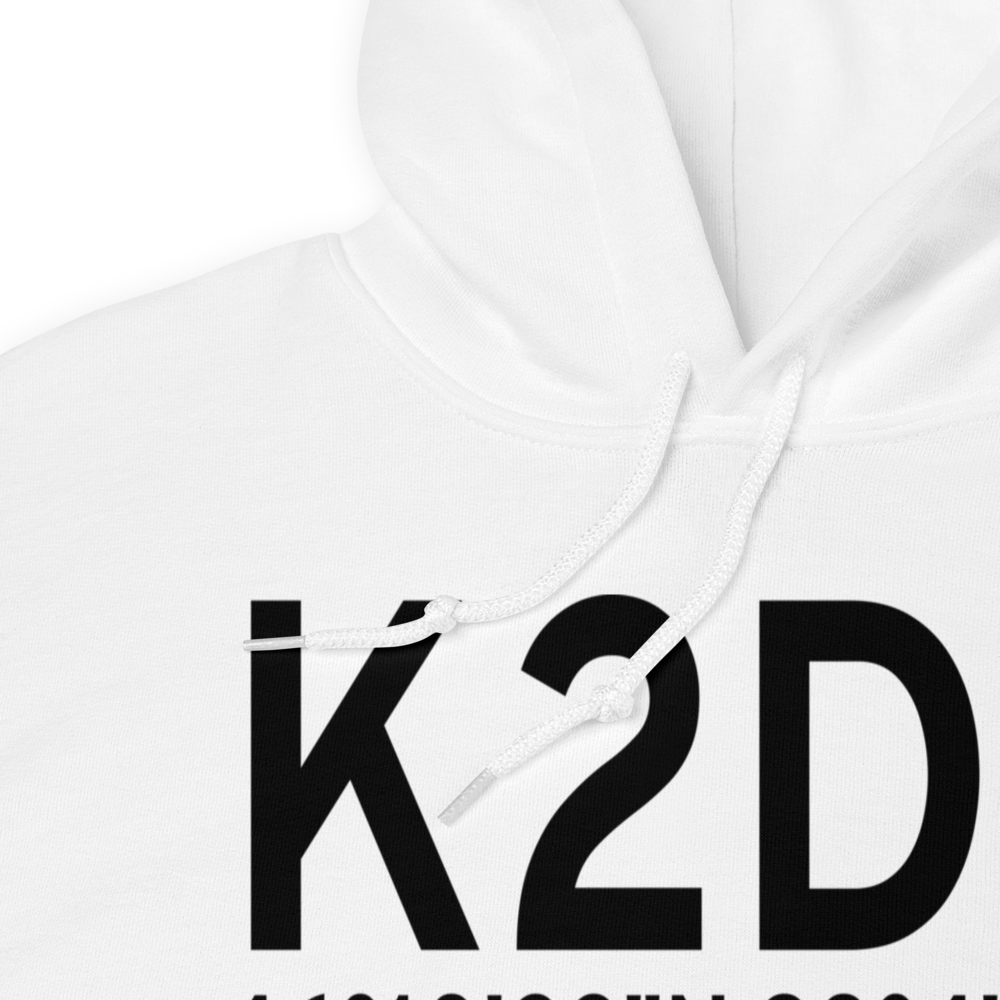 Oakes Municipal Airport (K2D5) ICAO Hoodie Sweatshirt 