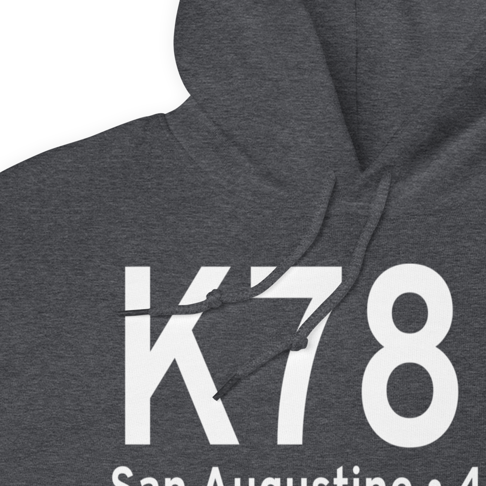 San Augustine County Airport (K78R) ICAO Hoodie Sweatshirt 