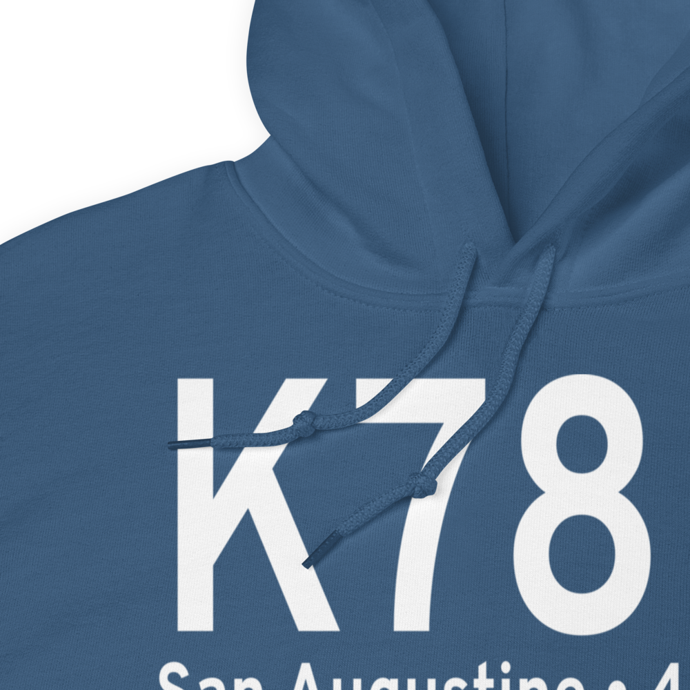 San Augustine County Airport (K78R) ICAO Hoodie Sweatshirt 