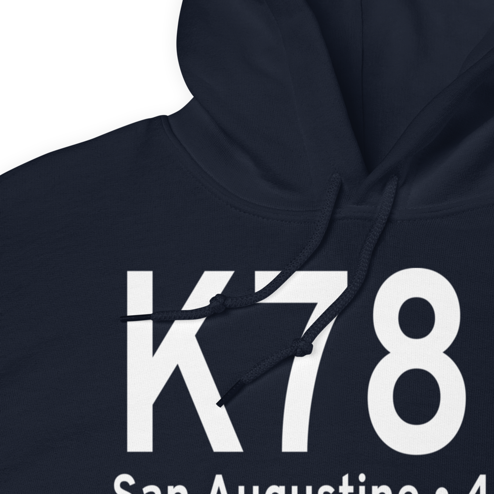 San Augustine County Airport (K78R) ICAO Hoodie Sweatshirt 
