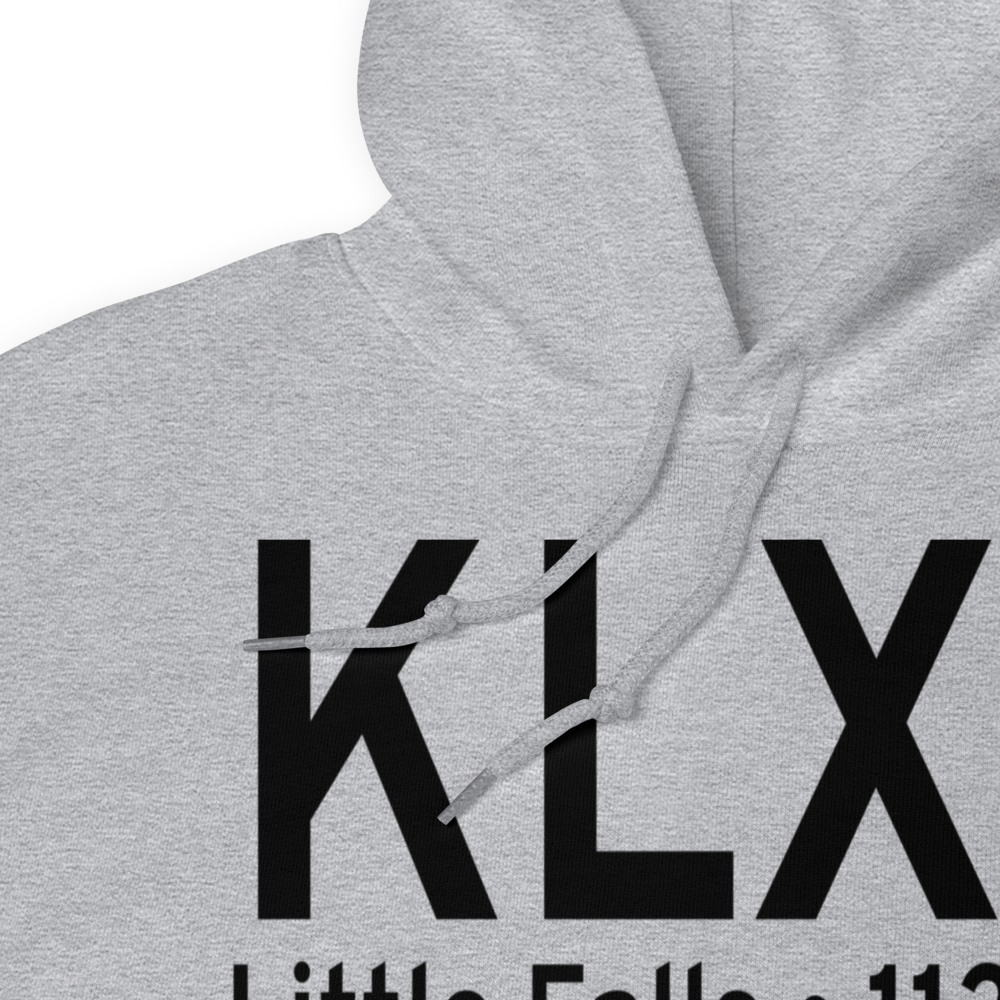 Little Falls-Morrison County-Lindbergh field (KLXL) ICAO Hoodie Sweatshirt 