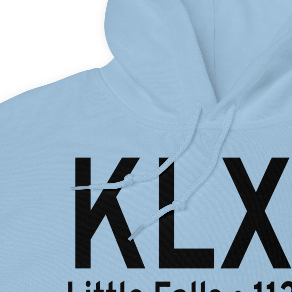 Little Falls-Morrison County-Lindbergh field (KLXL) ICAO Hoodie Sweatshirt 
