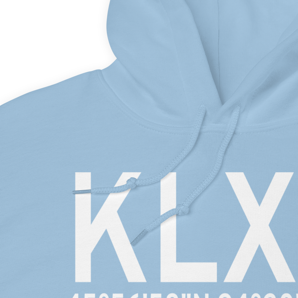 Little Falls-Morrison County-Lindbergh field (KLXL) ICAO Hoodie Sweatshirt 