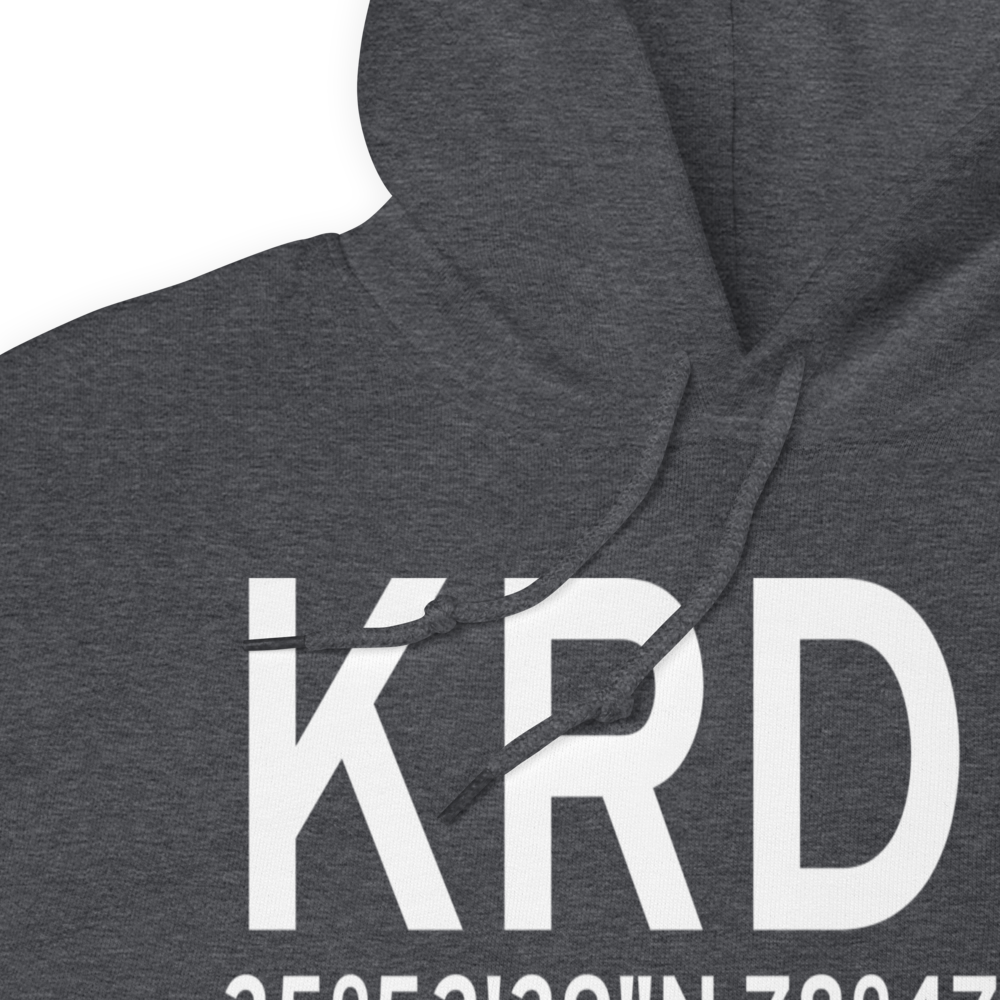 Raleigh Durham International Airport (KRDU) ICAO Hoodie Sweatshirt 