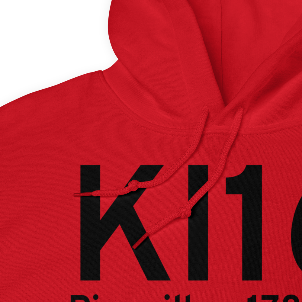 Kee Field (KI16) ICAO Hoodie Sweatshirt 