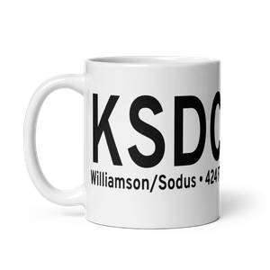 Williamson Sodus Airport (KSDC) ICAO Mug