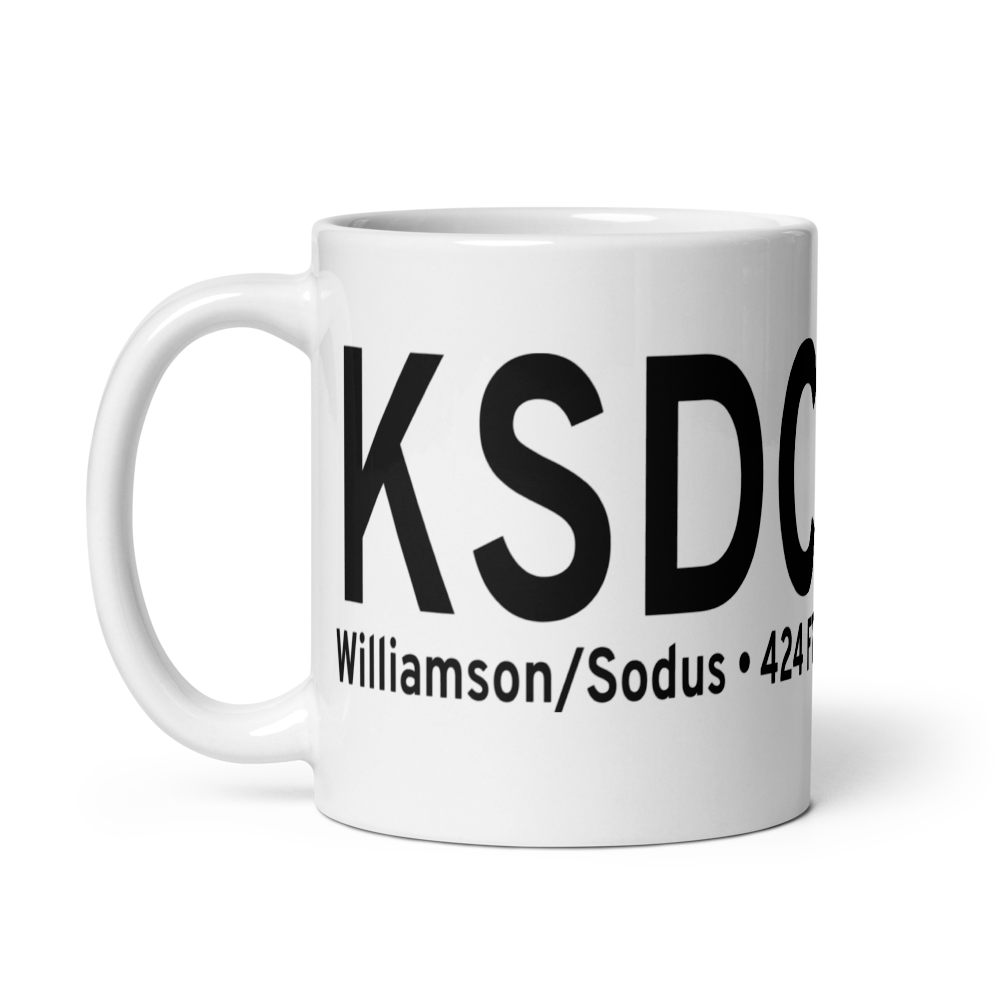 Williamson Sodus Airport (KSDC) ICAO Mug 