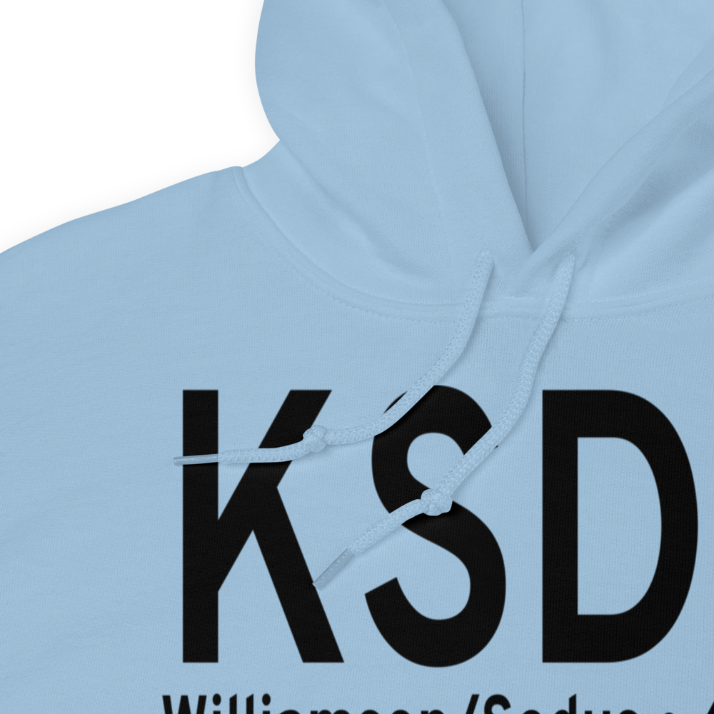 Williamson Sodus Airport (KSDC) ICAO Hoodie Sweatshirt 