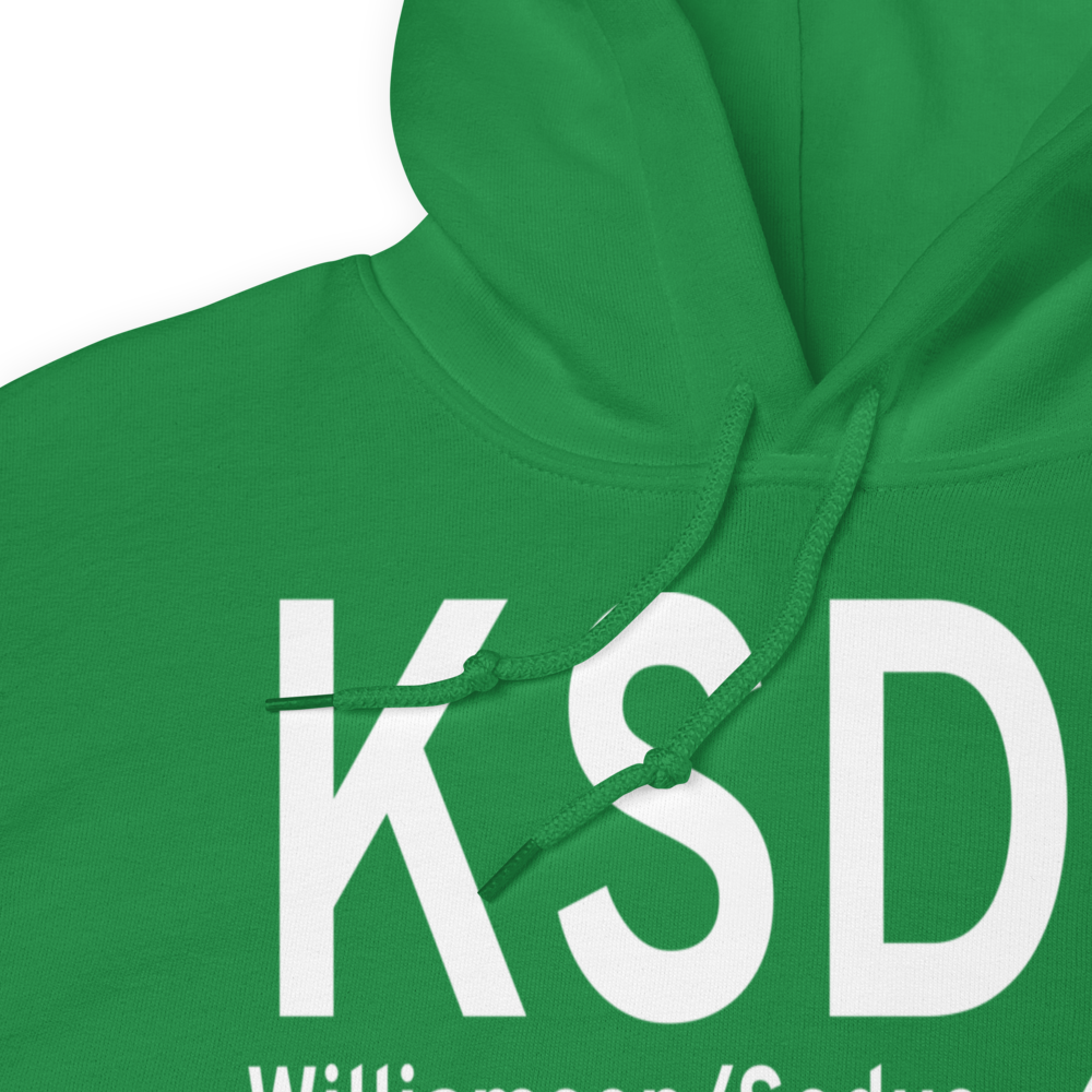 Williamson Sodus Airport (KSDC) ICAO Hoodie Sweatshirt 