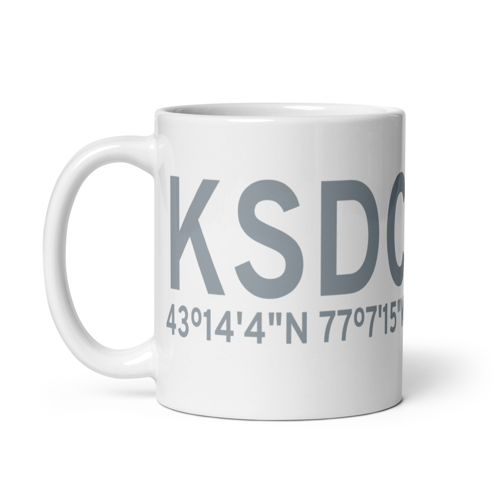 Williamson Sodus Airport (KSDC) ICAO Mug 