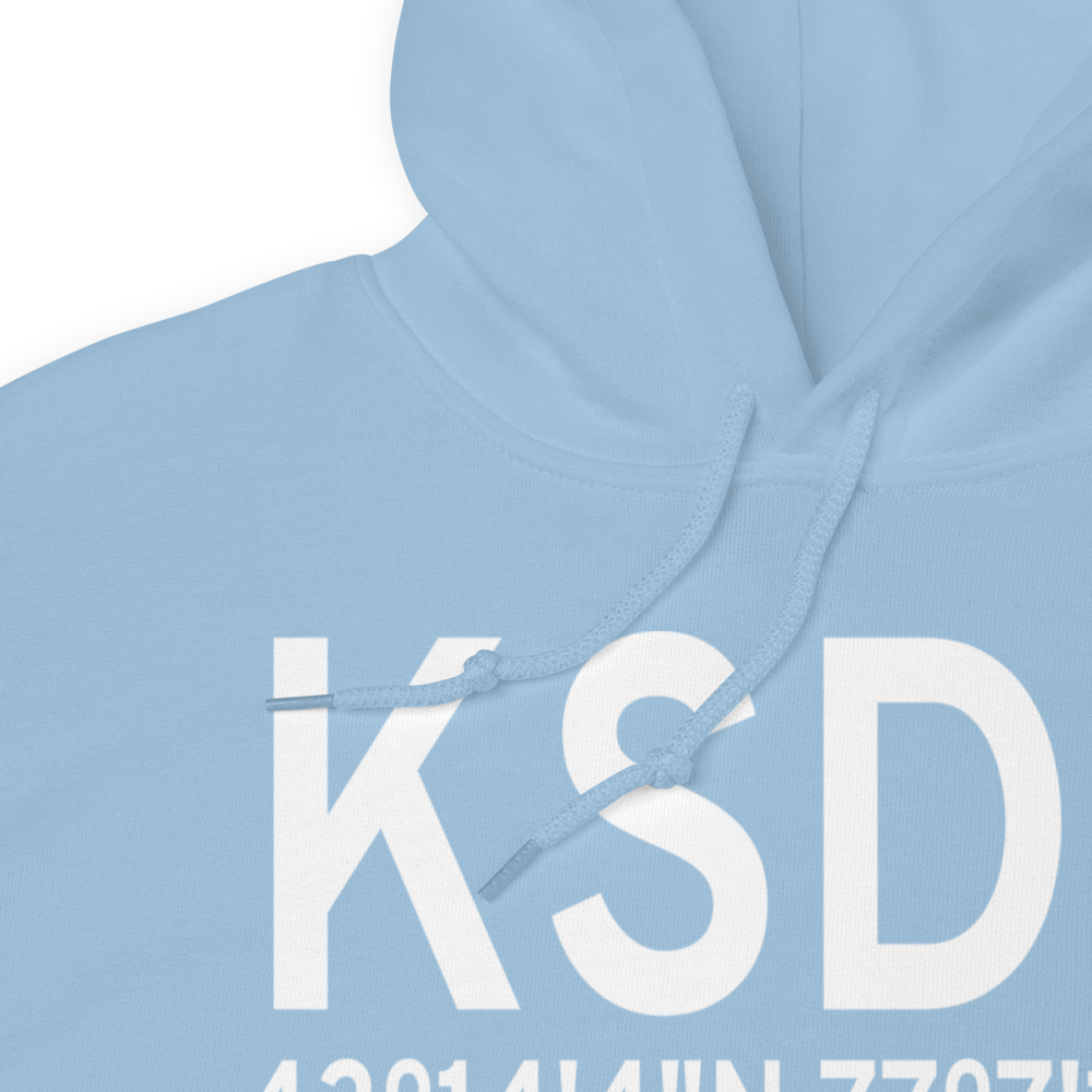 Williamson Sodus Airport (KSDC) ICAO Hoodie Sweatshirt 
