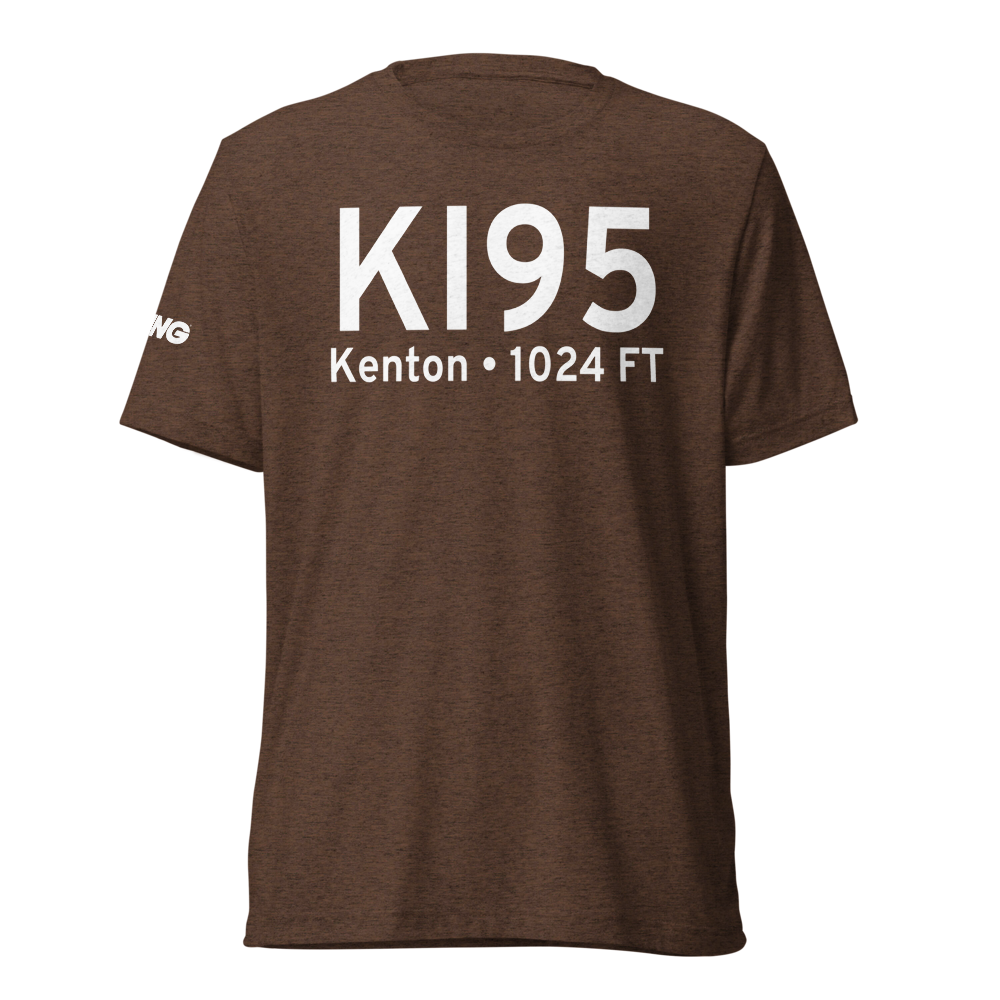 Hardin County Airport (KI95) ICAO Tri-blend T-Shirt 
