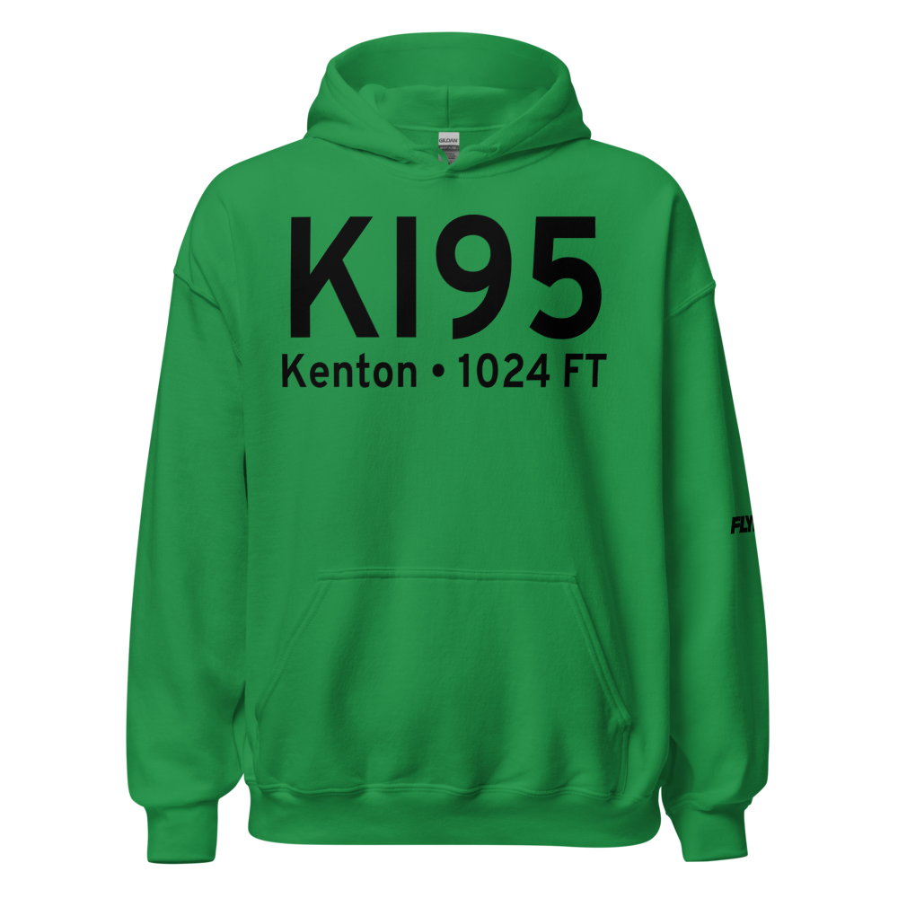 Hardin County Airport (KI95) ICAO Hoodie Sweatshirt 