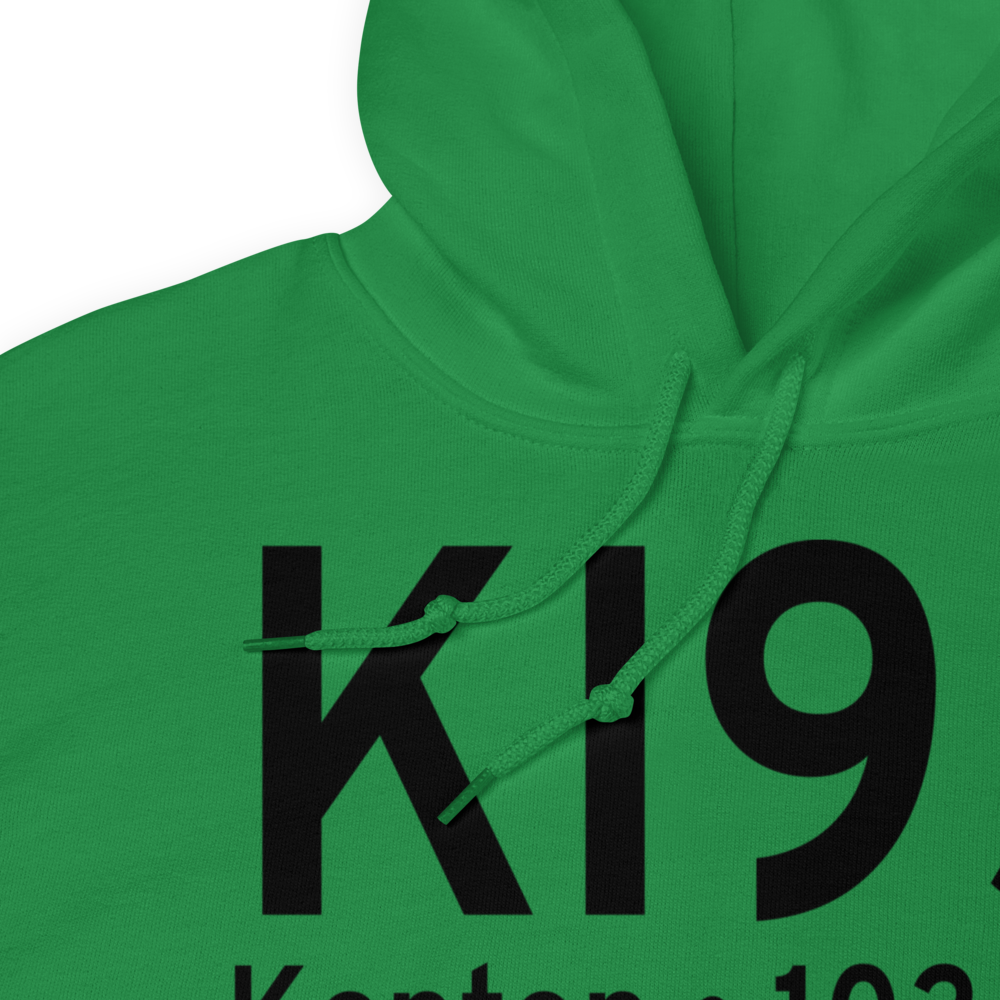Hardin County Airport (KI95) ICAO Hoodie Sweatshirt 