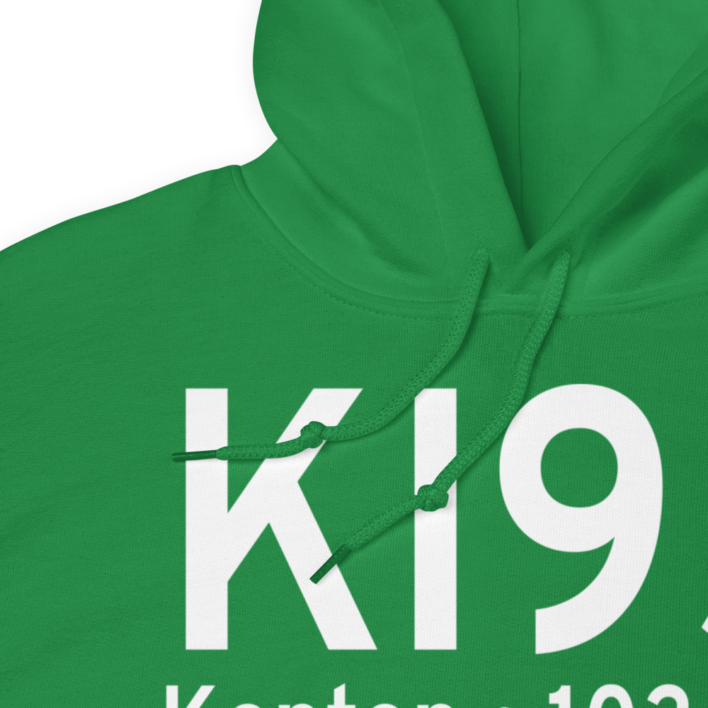 Hardin County Airport (KI95) ICAO Hoodie Sweatshirt 