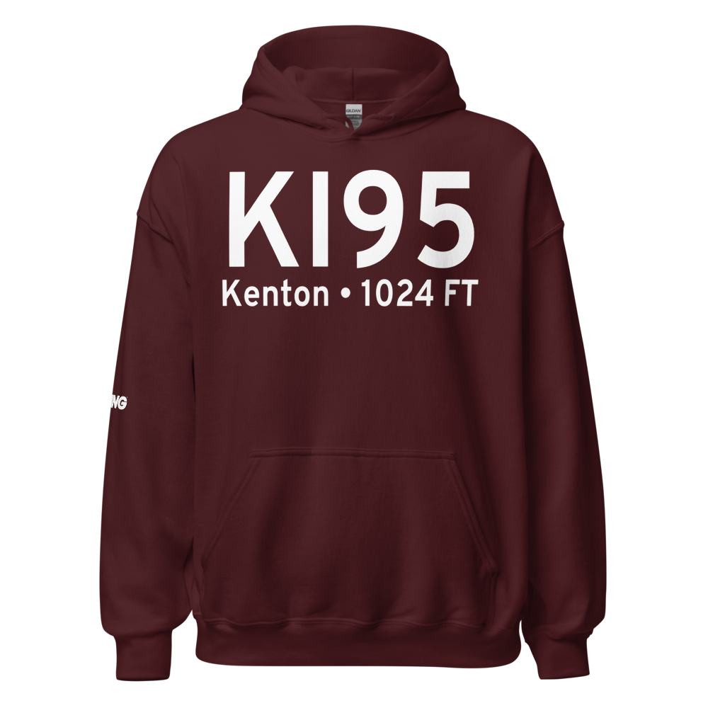 Hardin County Airport (KI95) ICAO Hoodie Sweatshirt 