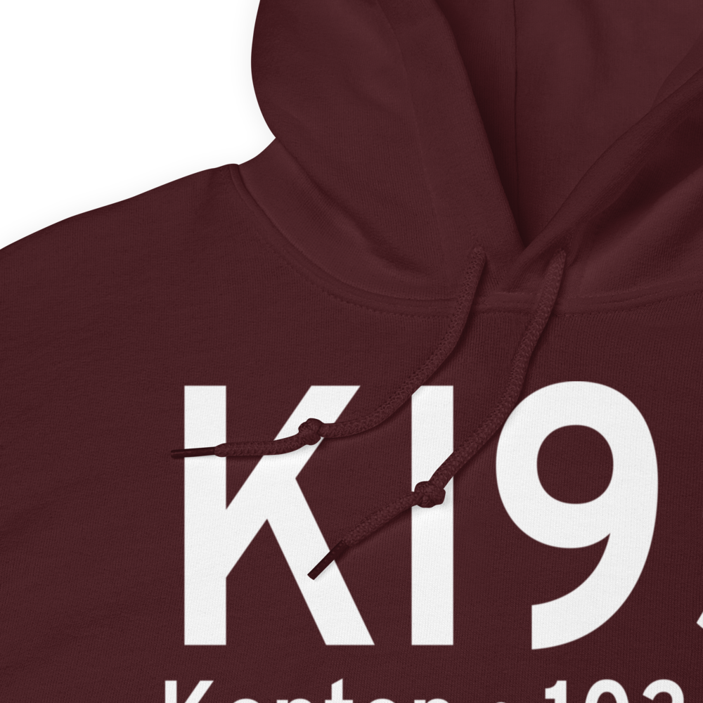 Hardin County Airport (KI95) ICAO Hoodie Sweatshirt 