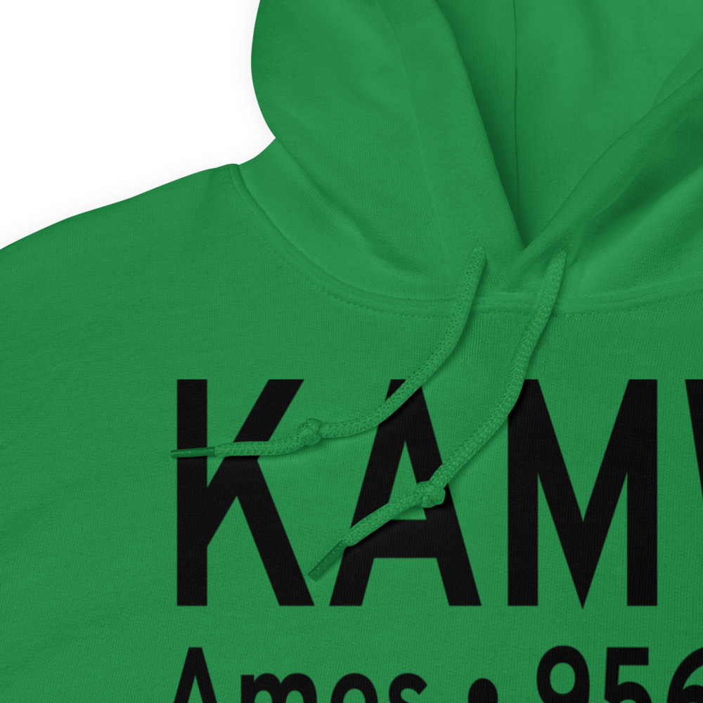 Ames Municipal Airport (KAMW) ICAO Hoodie Sweatshirt 
