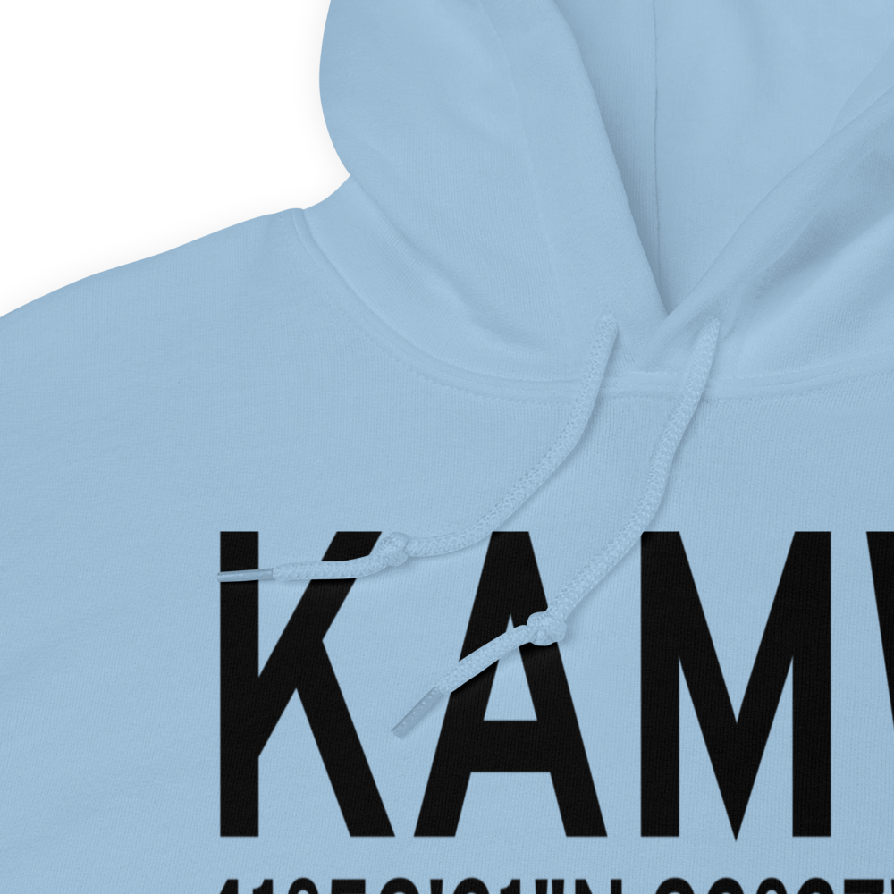 Ames Municipal Airport (KAMW) ICAO Hoodie Sweatshirt 