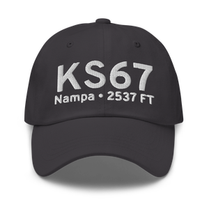 Nampa Municipal Airport (KS67) ICAO Hat