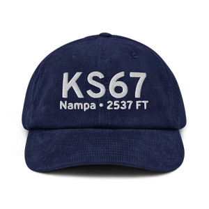 Nampa Municipal Airport (KS67) ICAO Hat