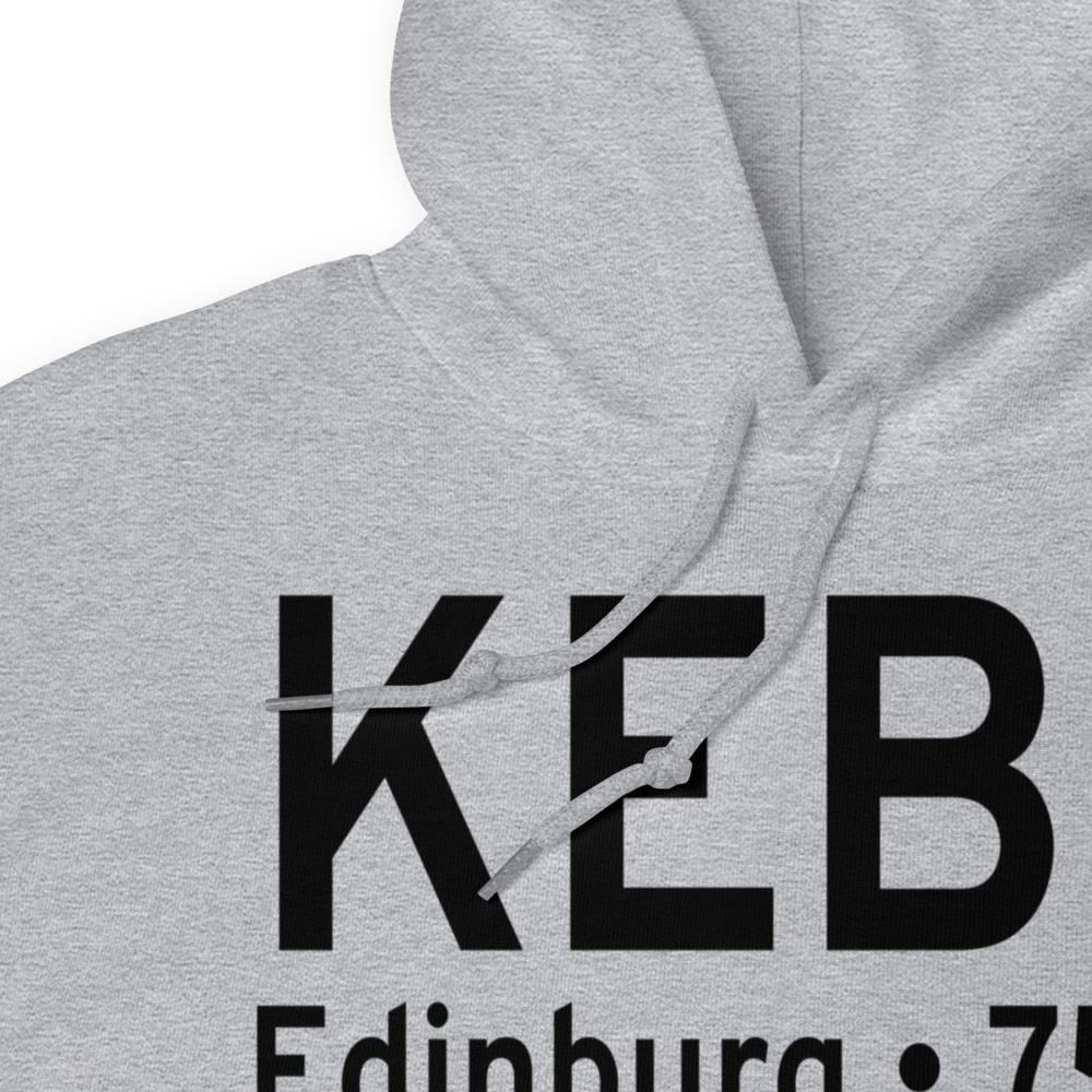 South Texas International At Edinburg Airport (KEBG) ICAO Hoodie Sweatshirt 