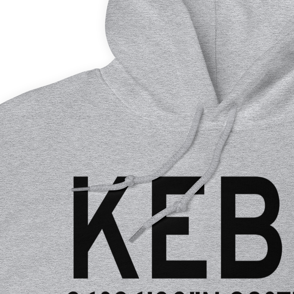 South Texas International At Edinburg Airport (KEBG) ICAO Hoodie Sweatshirt 