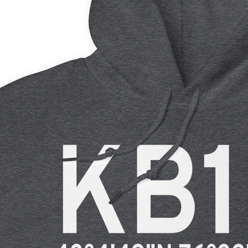 Whitfords Airport (KB16) ICAO Hoodie Sweatshirt 