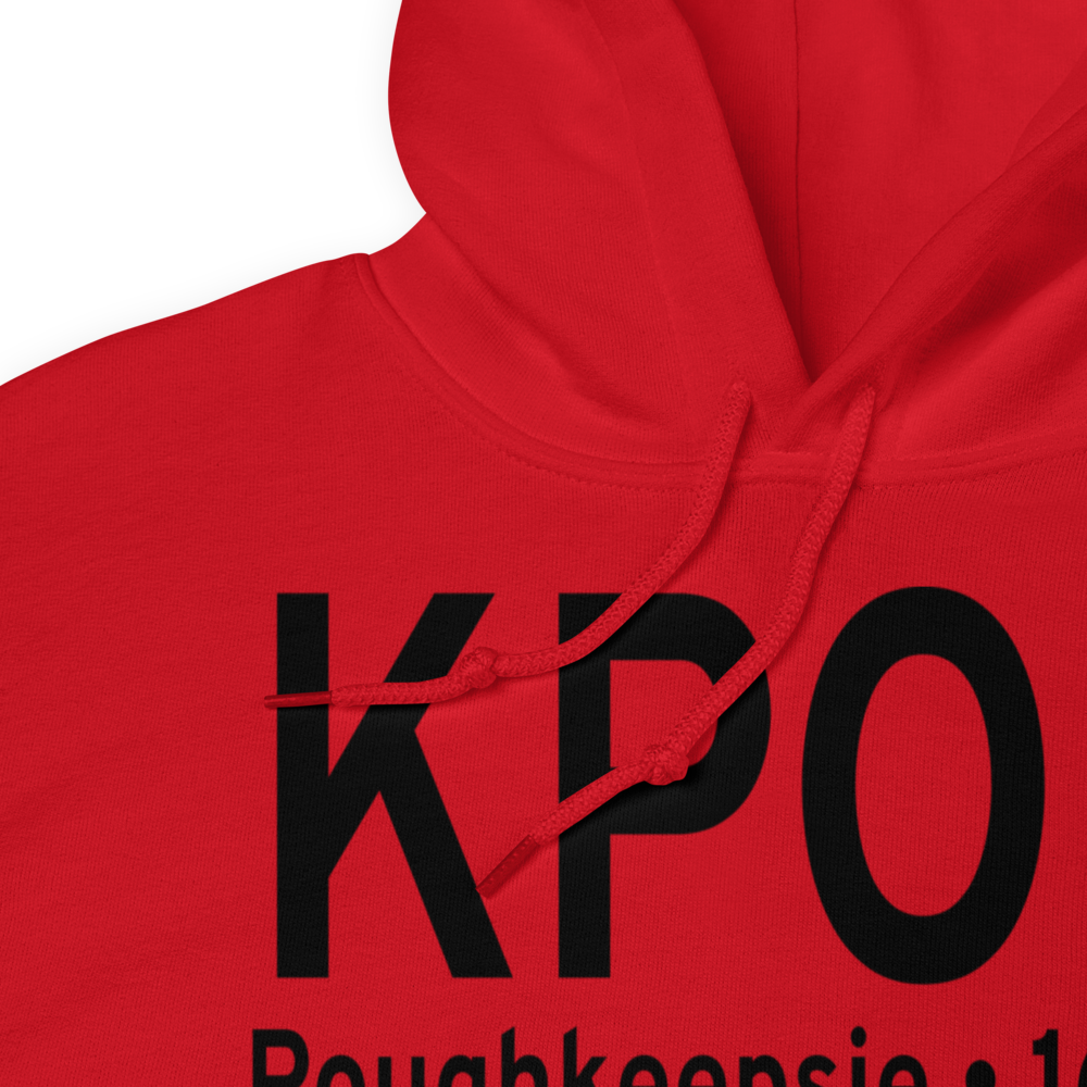 Dutchess County Airport (KPOU) ICAO Hoodie Sweatshirt 