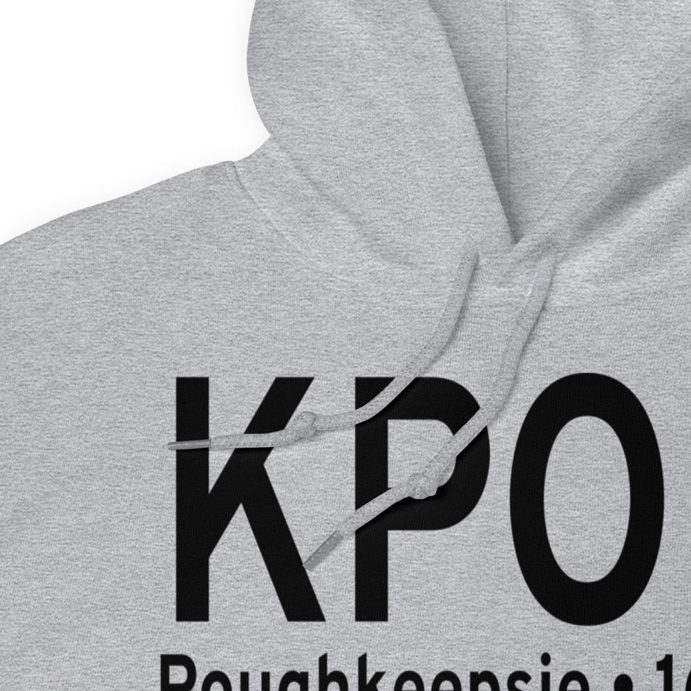 Dutchess County Airport (KPOU) ICAO Hoodie Sweatshirt 