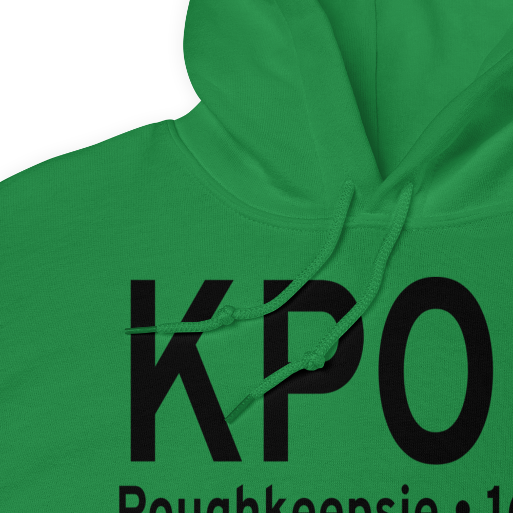 Dutchess County Airport (KPOU) ICAO Hoodie Sweatshirt 