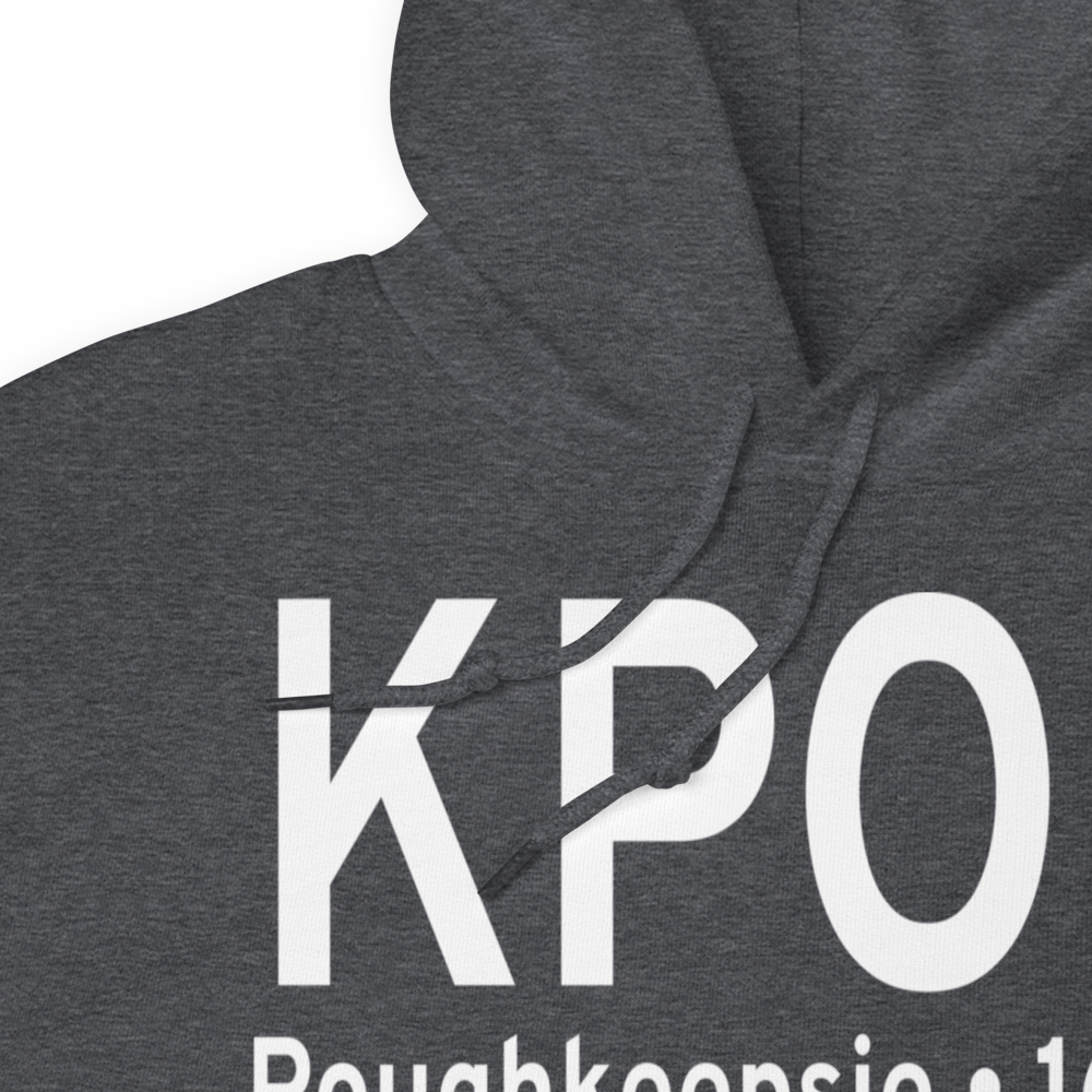 Dutchess County Airport (KPOU) ICAO Hoodie Sweatshirt 