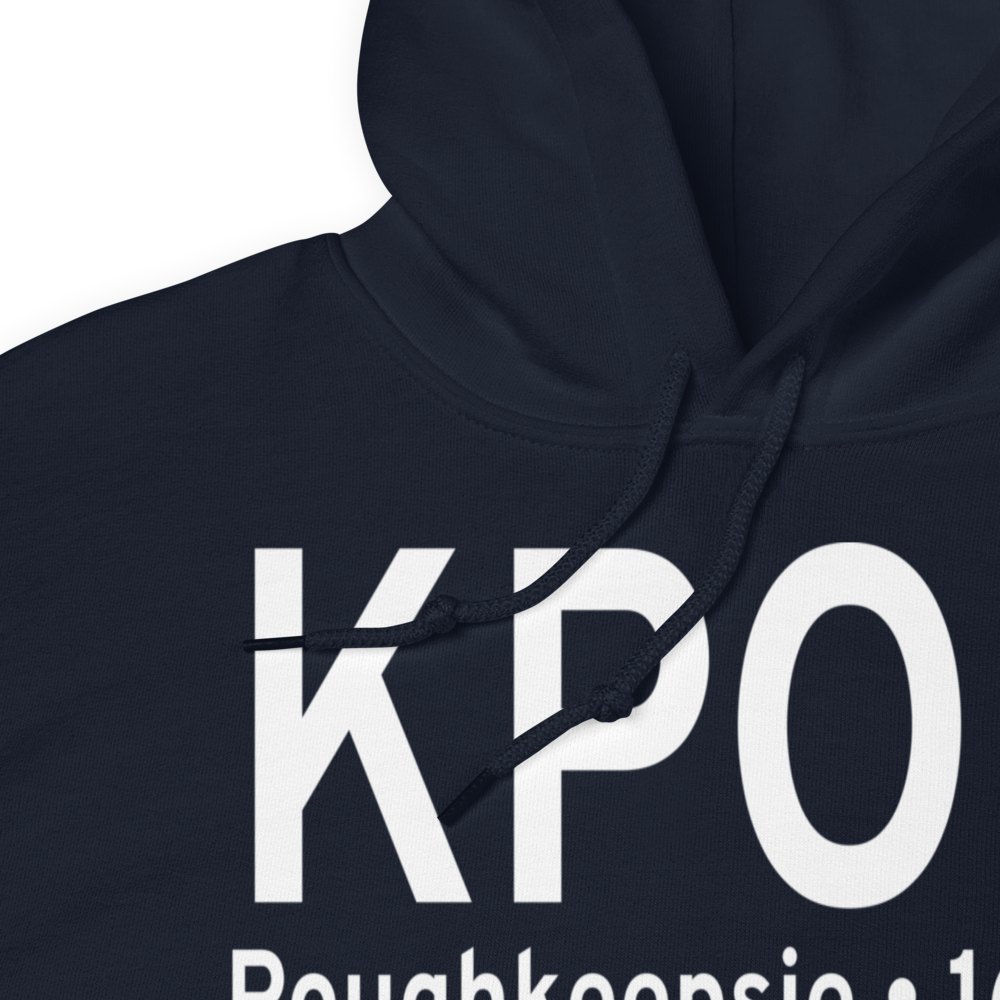 Dutchess County Airport (KPOU) ICAO Hoodie Sweatshirt 