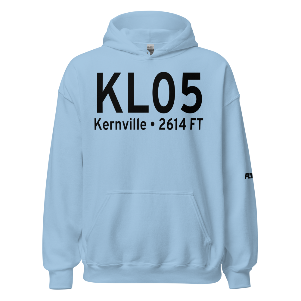 Kern Valley Airport (KL05) ICAO Hoodie Sweatshirt 