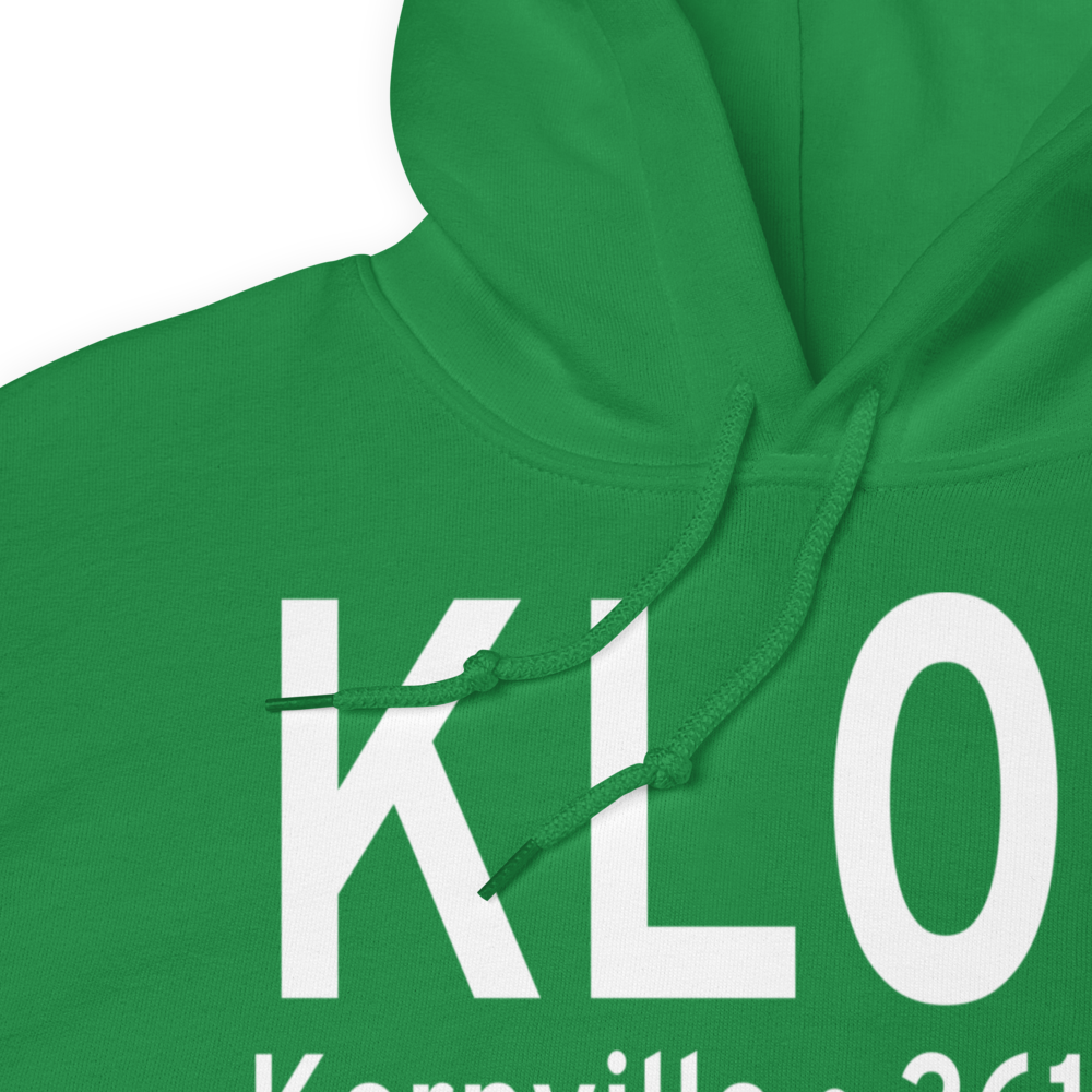 Kern Valley Airport (KL05) ICAO Hoodie Sweatshirt 