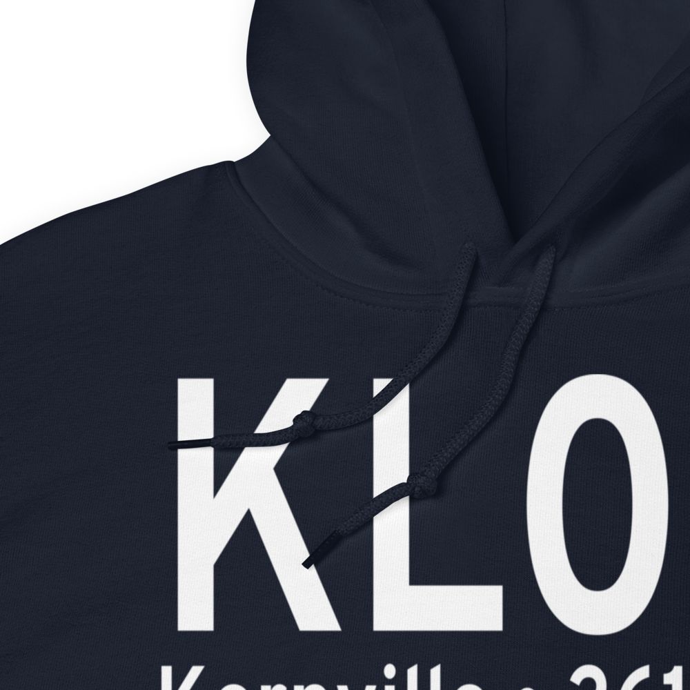 Kern Valley Airport (KL05) ICAO Hoodie Sweatshirt 