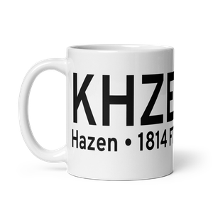 Mercer County Regional Airport (KHZE) ICAO Mug