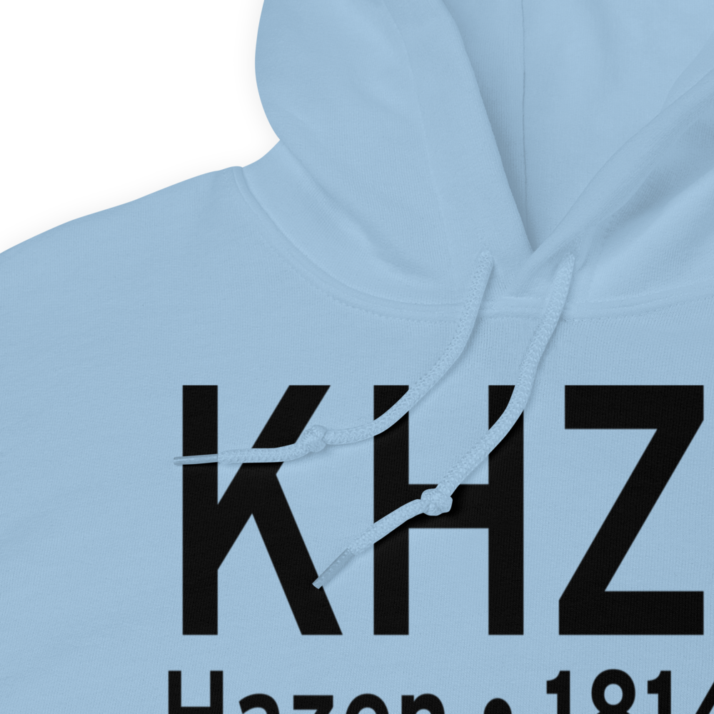 Mercer County Regional Airport (KHZE) ICAO Hoodie Sweatshirt 