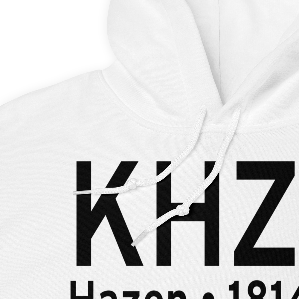 Mercer County Regional Airport (KHZE) ICAO Hoodie Sweatshirt 