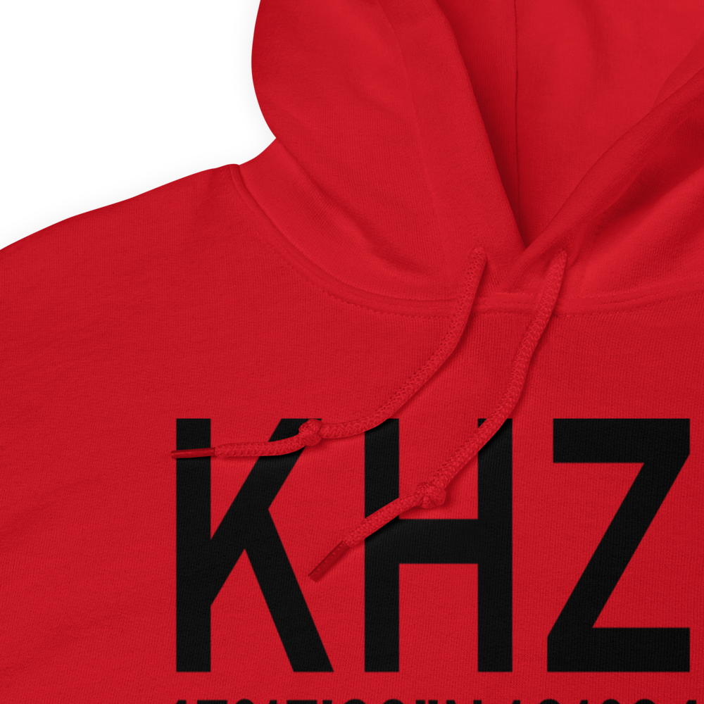 Mercer County Regional Airport (KHZE) ICAO Hoodie Sweatshirt 