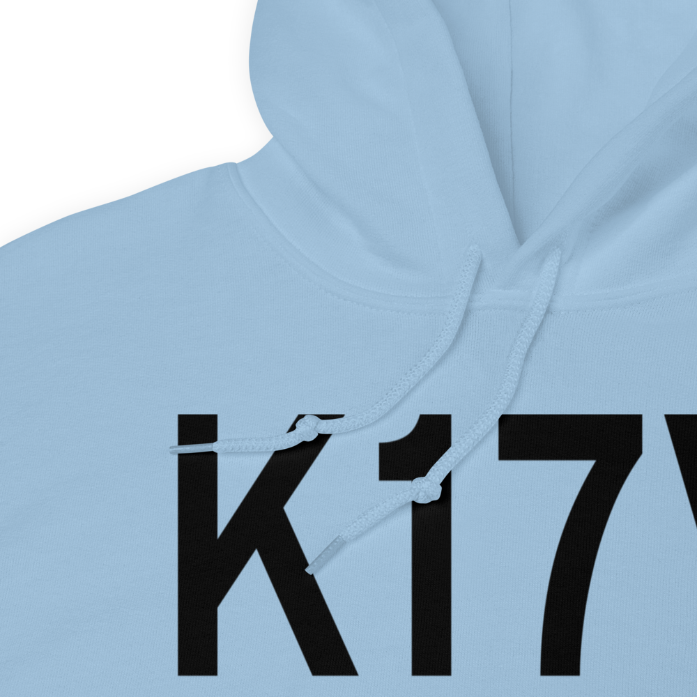 Haxtun Municipal Airport (K17V) ICAO Hoodie Sweatshirt 