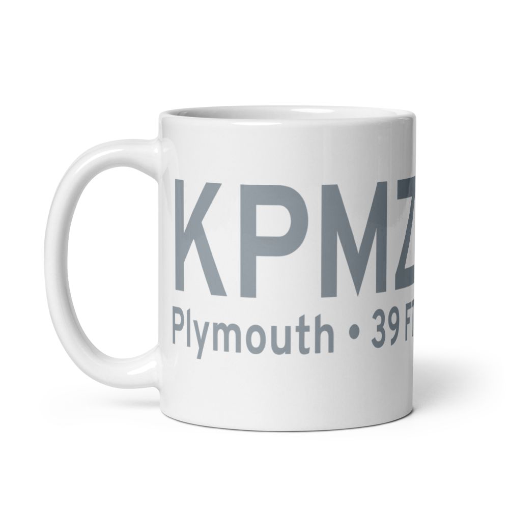 Plymouth Municipal Airport (KPMZ) ICAO Mug 