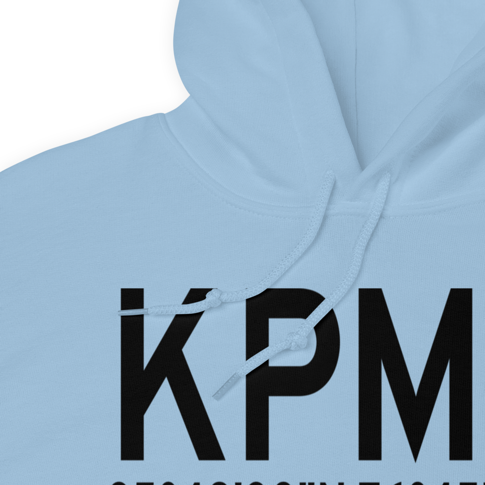 Plymouth Municipal Airport (KPMZ) ICAO Hoodie Sweatshirt 